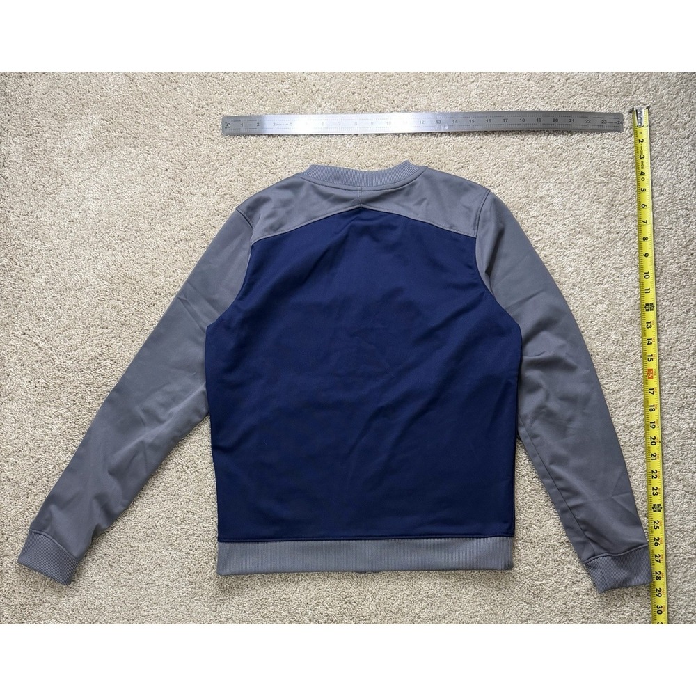 Under Armour Women's Challenger Full‎ Zip Fitted Track Jacket Navy Gray Size M - Picture 13 of 13